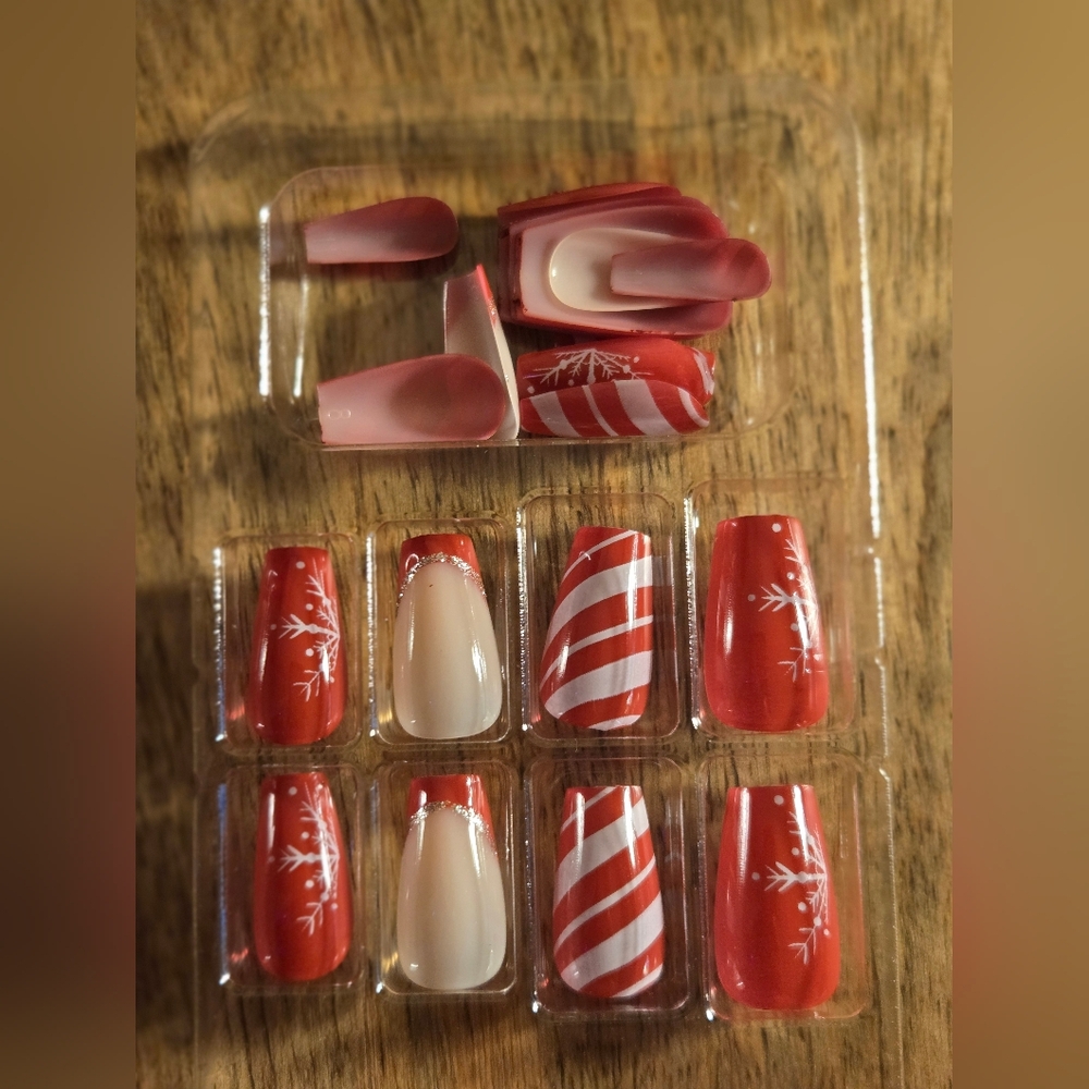 Christmas Theme Press On